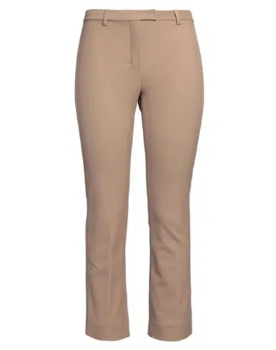 's Max Mara Woman Pants Camel Size 14 Cotton, Polyamide, Elastane In Beige