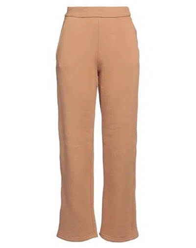 's Max Mara Woman Pants Camel Size L Cotton, Polyamide, Elastane In Beige