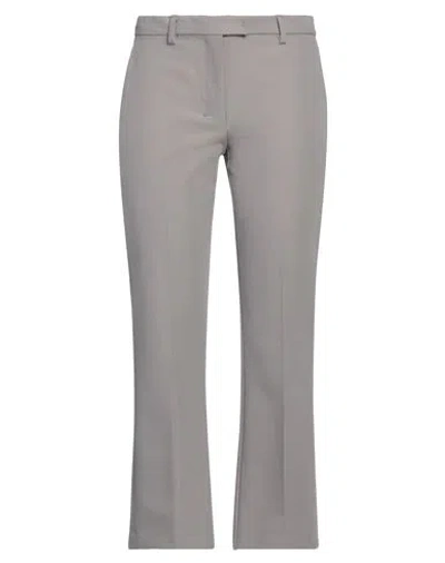 's Max Mara Woman Pants Grey Size 6 Viscose, Cotton, Elastane