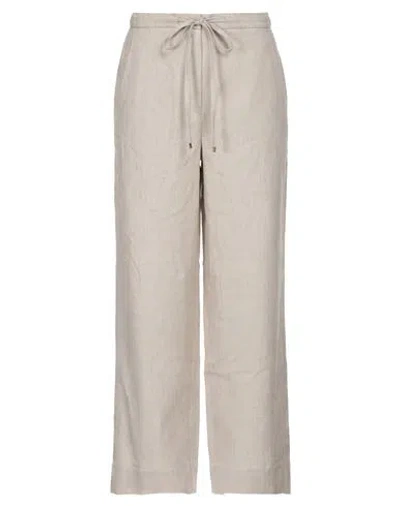 S Max Mara ' Woman Pants Light Grey Size 12 Virgin Wool, Elastane In Gray