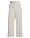 's Max Mara Woman Pants Light Grey Size 12 Cotton In Grey