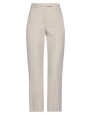 S Max Mara ' Woman Pants Light Grey Size 10 Viscose, Cotton, Elastane