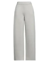 's Max Mara Woman Pants Light Grey Size M Viscose, Elastane