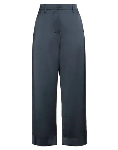 's Max Mara Woman Pants Midnight Blue Size 8 Viscose, Polyester