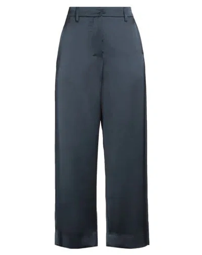 's Max Mara Woman Pants Midnight Blue Size 6 Viscose, Polyester