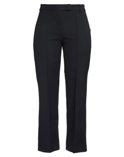 's Max Mara Woman Pants Midnight Blue Size 12 Cotton, Polyamide, Elastane In Blue