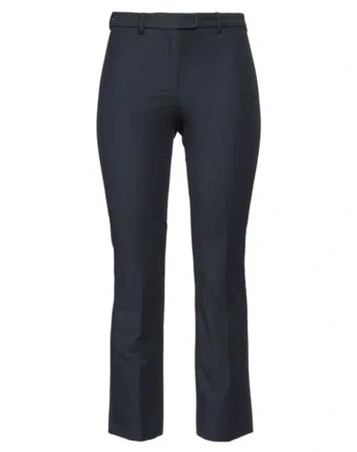 S Max Mara ' Woman Pants Midnight Blue Size 6 Cotton, Polyamide, Elastane