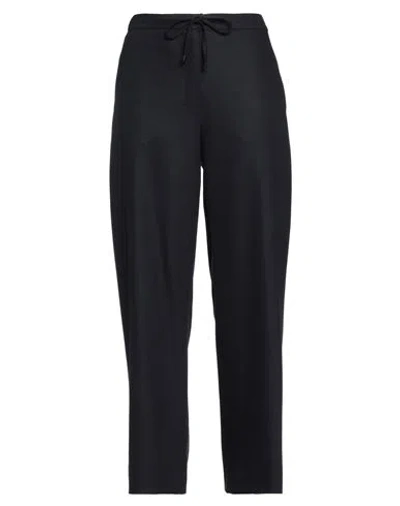S Max Mara ' Woman Pants Midnight Blue Size 8 Virgin Wool, Elastane