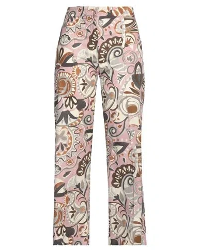 's Max Mara Woman Pants Off White Size 12 Cotton, Elastane