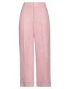 's Max Mara Woman Pants Pink Size 8 Linen