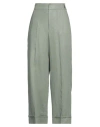's Max Mara Woman Pants Sage Green Size 6 Linen
