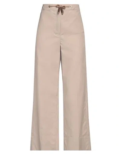 's Max Mara Woman Pants Sand Size 10 Cotton, Polyester In Beige