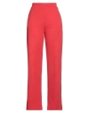 's Max Mara Woman Pants Tomato Red Size M Cotton, Polyester