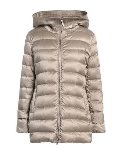 's Max Mara Woman Puffer Beige Size 8 Polyester, Polyamide