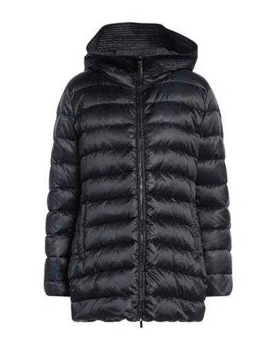 's Max Mara Woman Puffer Navy Size 14 Polyester, Polyamide