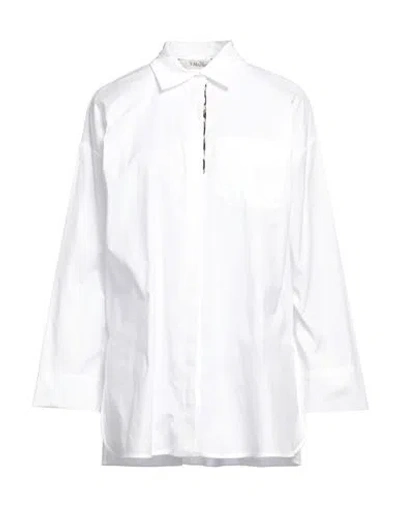 's Max Mara Woman Shirt White Size 8 Cotton