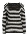 's Max Mara Woman Sweater Black Size M Mohair Wool, Wool, Polyamide, Elastane In Black