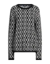 S Max Mara ' Woman Sweater Black Size L Wool, Mohair Wool, Polyamide, Cashmere, Elastane In Black