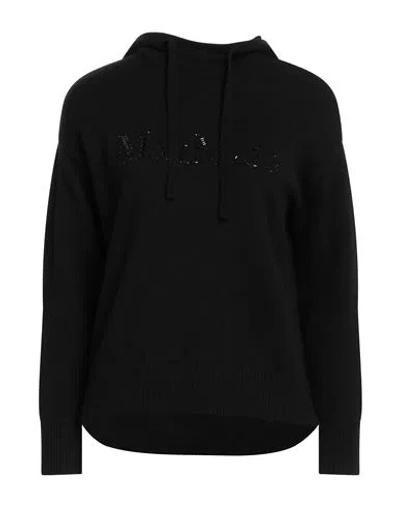 's Max Mara Woman Sweater Black Size S Wool, Cashmere