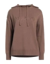 's Max Mara Woman Sweater Camel Size M Wool, Cashmere
