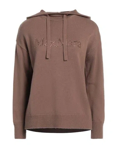 's Max Mara Woman Sweater Camel Size M Wool, Cashmere