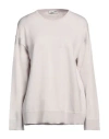 S Max Mara ' Woman Sweater Light Grey Size Xl Virgin Wool, Polyamide, Elastane
