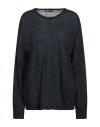 S Max Mara ' Woman Sweater Midnight Blue Size M Linen In Blue