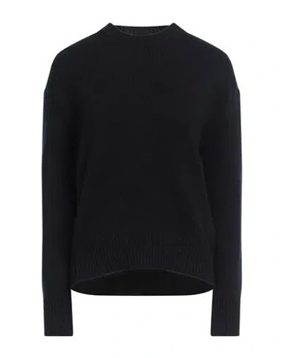's Max Mara Woman Sweater Midnight Blue Size L Wool, Cashmere