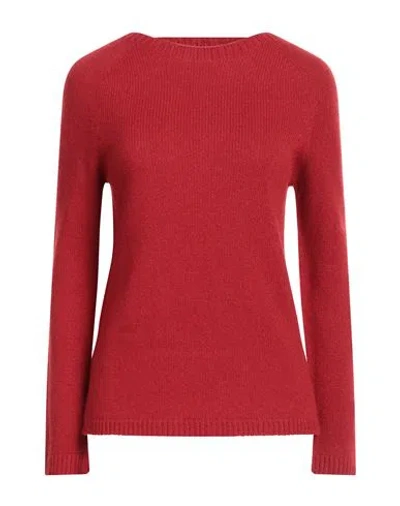 's Max Mara Woman Sweater Red Size M Wool, Cashmere, Polyamide