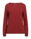 S Max Mara Giori Cashmere And Wool Sweater In Red