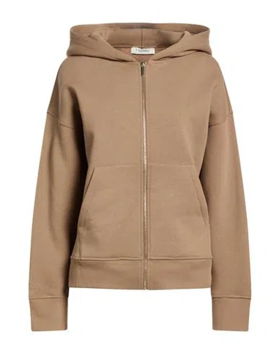 S Max Mara ' Woman Sweatshirt Beige Size Xs Cotton, Polyamide, Elastane