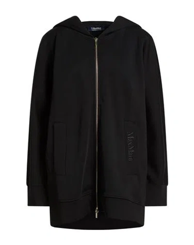 S Max Mara ' Woman Sweatshirt Black Size Xs Cotton, Polyester