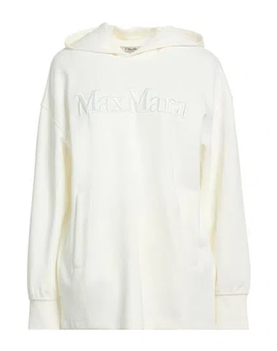 S Max Mara ' Woman Sweatshirt Off White Size Xs Cotton, Polyester