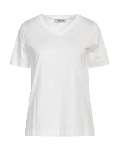 S Max Mara ' Woman T-shirt Black Size L Cotton In Black
