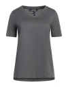 S Max Mara ' Woman T-shirt Lead Size S Cotton In Grey