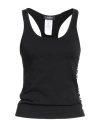 's Max Mara Woman Tank Top Black Size M/l Polyamide, Elastane