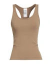 S Max Mara ' Woman Tank Top Camel Size S Polyamide, Elastane
