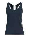 S Max Mara ' Woman Tank Top Navy Size L Polyamide, Elastane