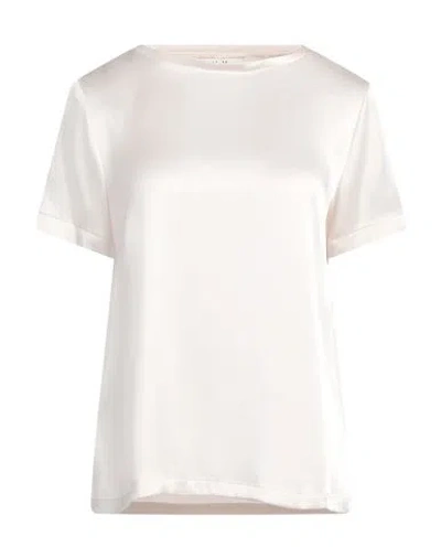 's Max Mara Woman Top Beige Size 10 Acetate, Viscose