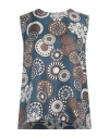 's Max Mara S Max Mara Top In Printed Silk In Blue