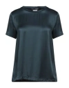 S Max Mara ' Woman Top Midnight Blue Size 8 Acetate, Viscose