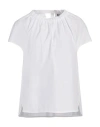 Shop 's Max Mara Woman Top White Size 4 Cotton