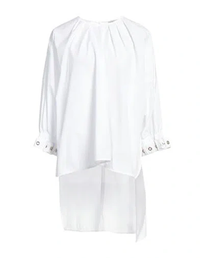 's Max Mara Woman Top White Size 12 Cotton