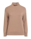 's Max Mara Woman Turtleneck Camel Size Xs Cashmere In Neutral