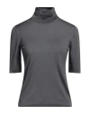 S Max Mara ' Woman Turtleneck Grey Size M Virgin Wool In Grey