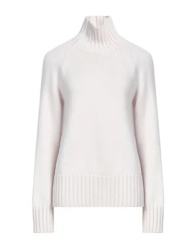 's Max Mara Woman Turtleneck Off White Size S Wool, Cashmere In Off White