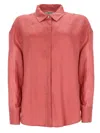 S Max Mara Camicia Abbraccio In Red