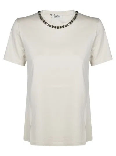 's Max Mara Women's Mini T-shirt For Spring/summer 2026 In Beige