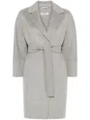 's Max Mara S Max Mara Wool Midi Coat In Grey