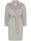 's Max Mara S Max Mara Wool Midi Coat In Grey